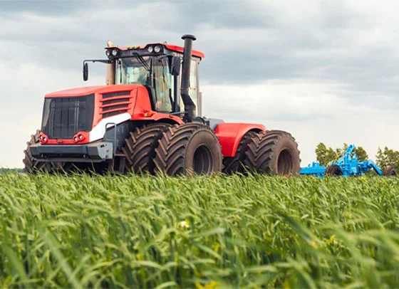 Tractor agrícola
