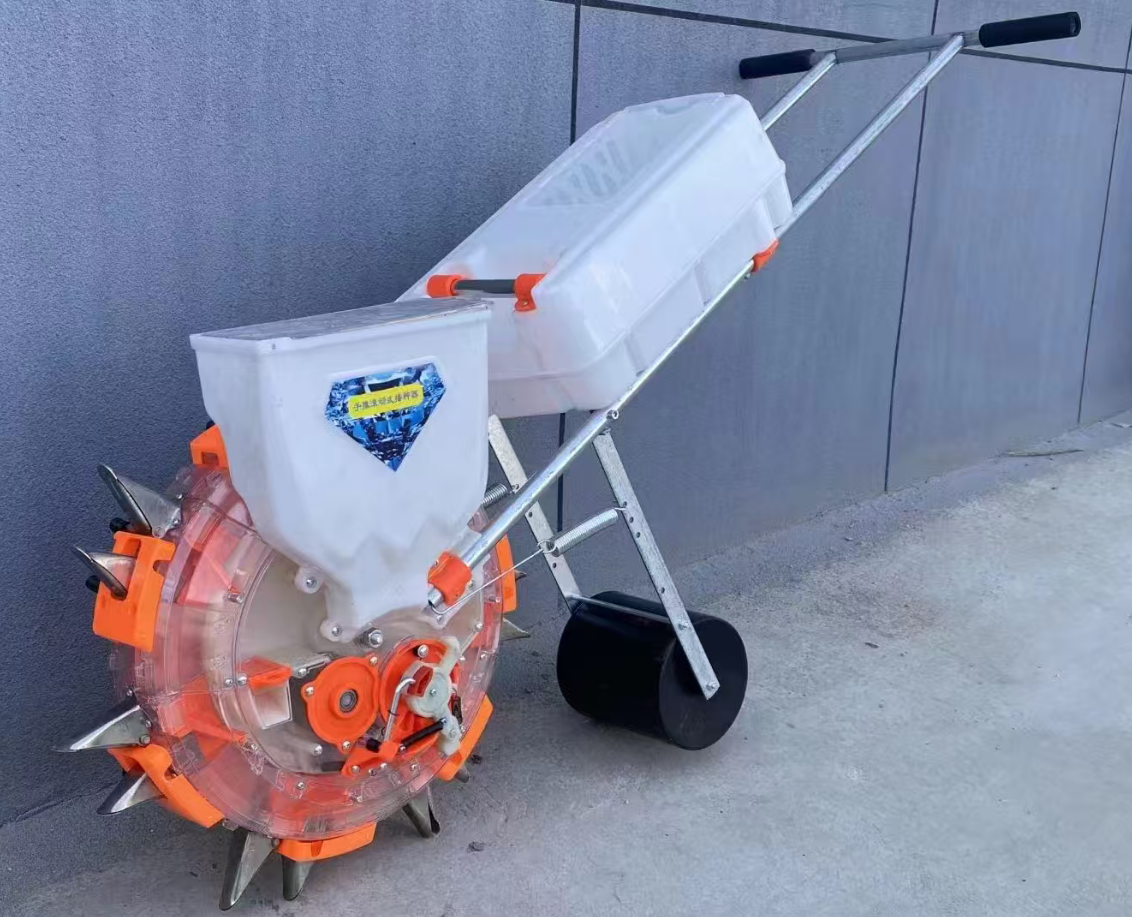 Sembradora con fertilizante