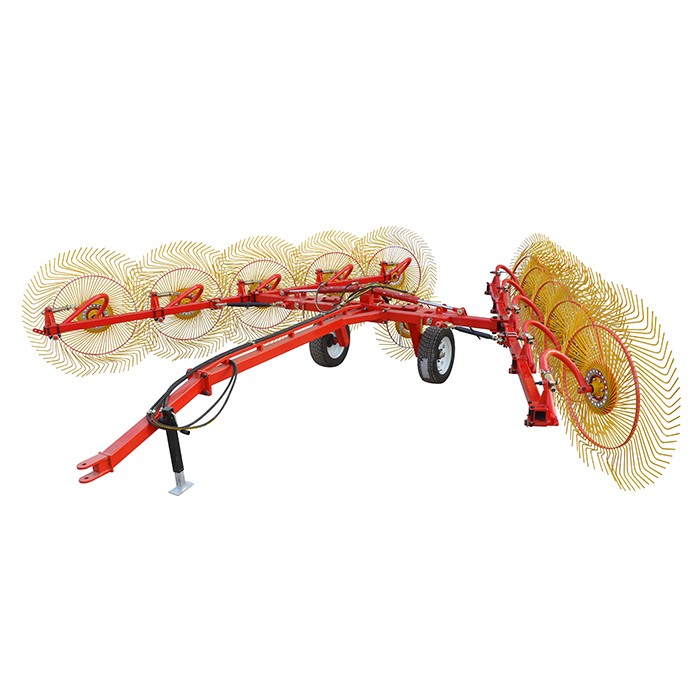 Rake de rueda de heno de campo