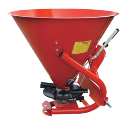 Esparcidor de fertilizantes de un solo disco