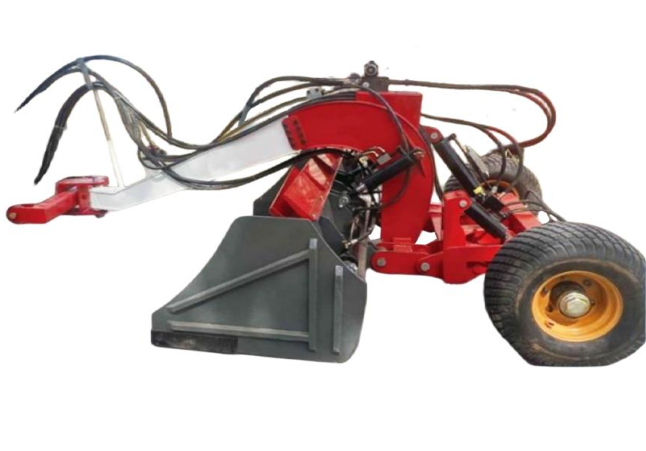 Nivelador de tierra de puente de curva pequeña Nivelador de tierra de puente de curva pequeña