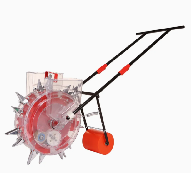 Sembradora manual de semillas de soja, maíz, maní y maíz