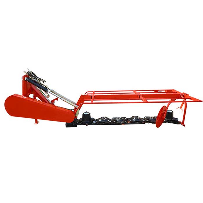 Cortacésped de disco montado en el tractor