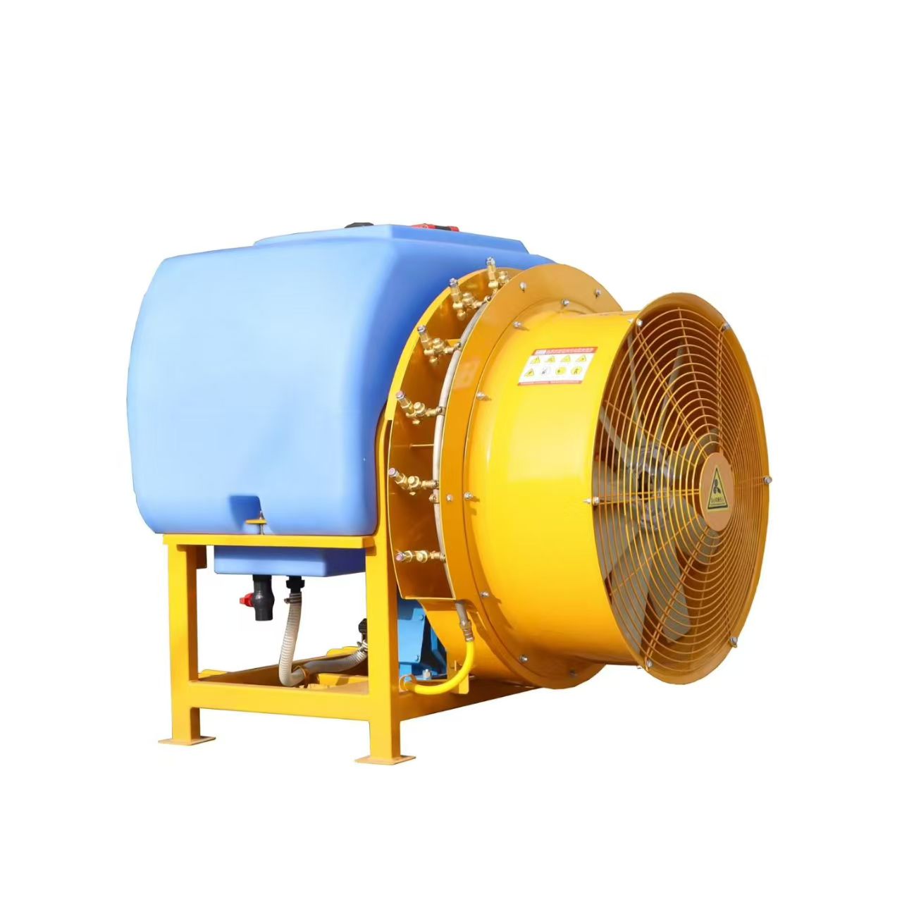 Pulverizador de turbina suspendido montado en tractor