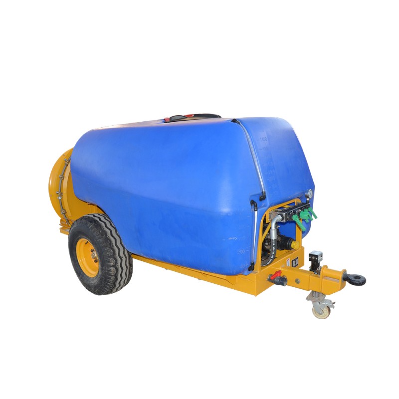 Pulverizador de huerto con chorro de aire remolcado